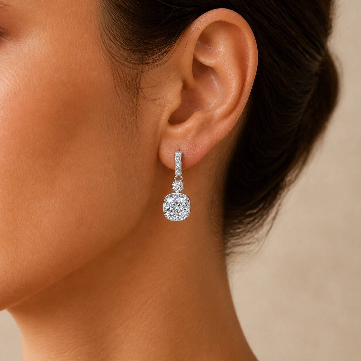 Delicate Drops, vista modelada referencial