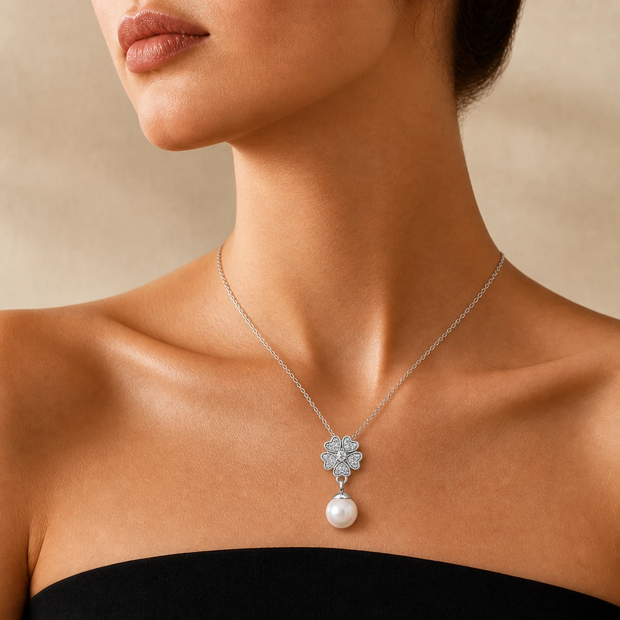 Flower In Pearl, vista modelada referencial