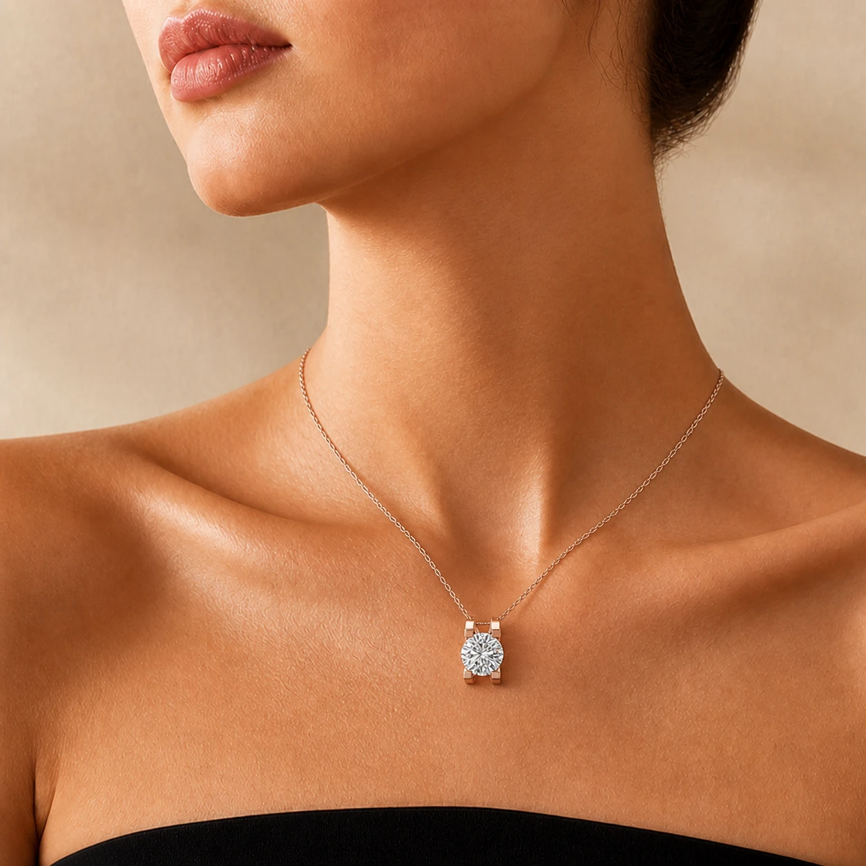 Lonely Rose Shine, vista modelada referencial