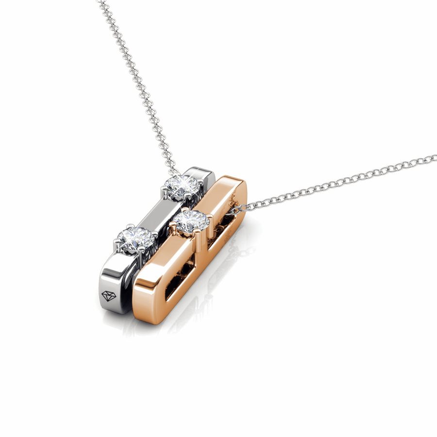Luxury Shine/Rose Necklace, vista 3