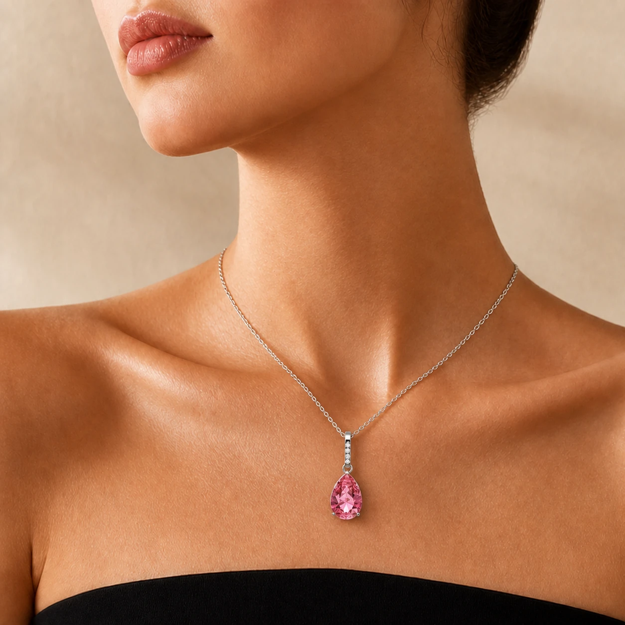 Pink In Line Wg, vista modelada referencial