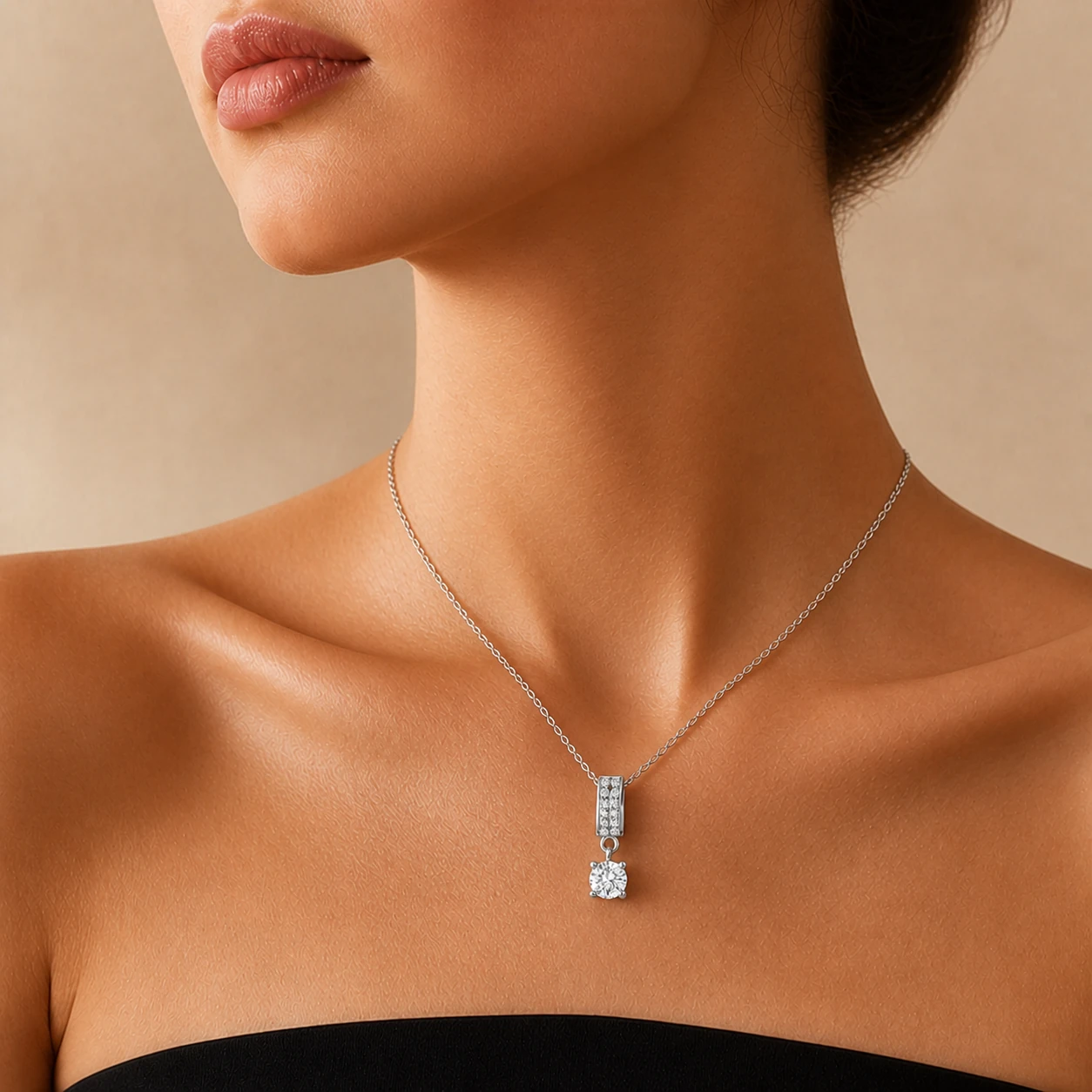Shining Beads Wg, vista modelada referencial